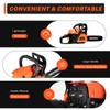RustyVioum 58CC Gas Chainsaw, 20 Inch Gasoline Powered Chain Saw