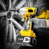 20V 3 in 1 Cordless Drill Impact Wrench Set Brushless
