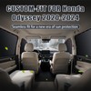 ZATOOTO Car Window Shades for Honda Odyssey 2020-2024, 4 Pcs