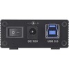 InLine® USB 3.2 Gen.1 Hub 7 Port Aluminium Housing Black