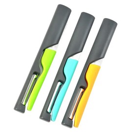 Halsgroves of Devon Fruit and Vegetable Peeler Fruit and Vegetable Cutter (Green)