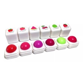 Huxia Beauty 6 Pz Balsamo Labial Lip Balm Frutal Labial Aroma Hidratante