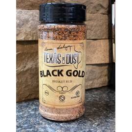 Texas Oil Dust *Black Gold* Pecan Rub, BBQ Barbeque Seasoning, Outdoor Grillin