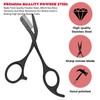 DINNAT Eyebrow Scissors with Comb, Facial Grooming Scissors Kit, Professional