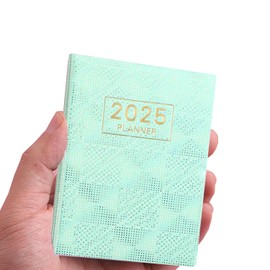 ZELAITE Diary 2025 A7, 2025 Planner, January 2025 - December 2025 Weekly Planner, Small and Lightweight, Easy Organization of Daily Life - Planner 2025 (C)