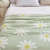 NIDITW Ultra Soft Cozy Floral Sunflower Throw Blanket Microfiber Flowers