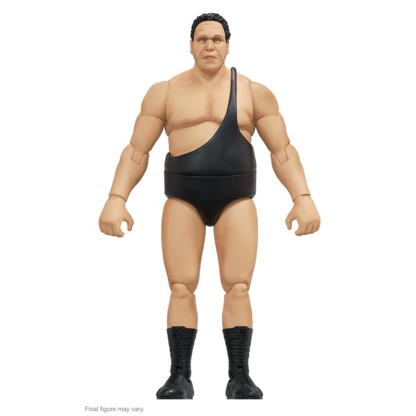 Andre the Giant Ultimate 8" Action Figure Ver. 3 Black Medium 644945