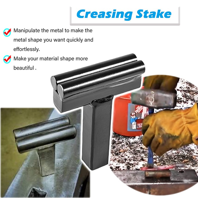 Bonbo Blacksmith Anvil Forge Hardy Tool Set 1 Inch Include
