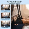 Foot Hammock for Flight Portable Airplane Foot Hammock - Adjustable