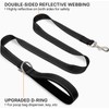 Joytale Double-Sided Reflective Dog Leash, 6 FT/5 FT/4 FT, Padded