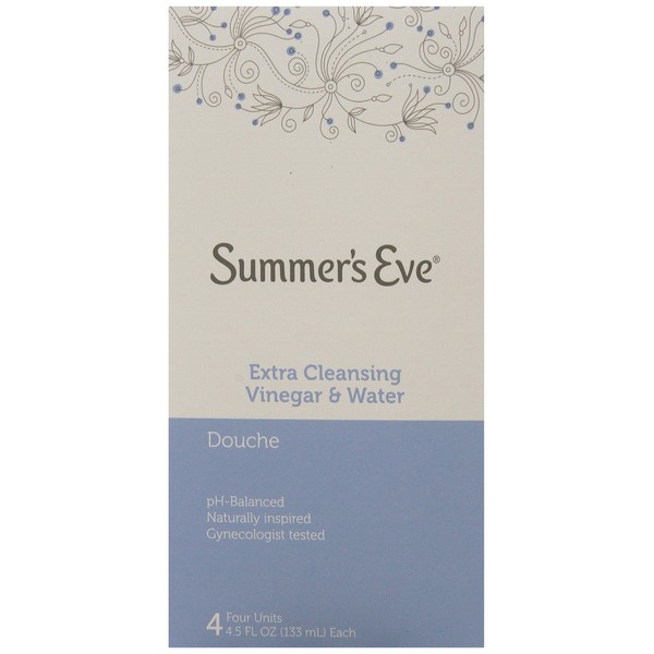 Summer's Eve Douche Extra Cleansing Vinegar and Water, 18 Ounce