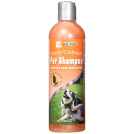 Kenic Neem Oatmeal Pet Shampoo, 17-Ounce