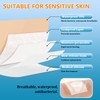 OUJEALEE Silicone Foam Dressing with Border - 5 Pack (5"