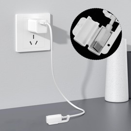 Yuanchu 12Pcs Baby Proof Cord Covers, USB Charger Protector Electrical Safety Baby Products Prevent Baby from Touching Charging Cable End