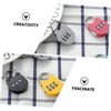 STOBOK 5pcs Mini Cartoon Combination Padlocks Locking Accessory for Gym