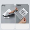 Shower Drain Hair Catcher, Strainers Catcher Mesh Stickers for Bathtub