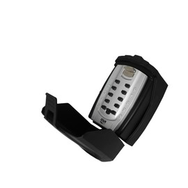 Ifam Wall Key Safe, Digital Front Opening, Shock and Impact Resistant, 10 Digit Keys, Ideal for Short Term Leasing, Outdoor Key Safe, Aluminum Alloy Key Safe, Waterproof