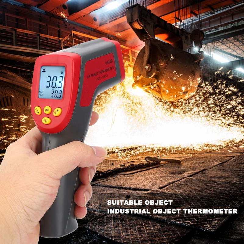 Infrared Thermometer Temperature Meter Industrial Tool Portable Convenient High Accuracy