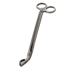 MUXSAM Candle Wick Trimmer, Candle Wick Cutter, Candle Scissors Cutter, 1-Pack Stainless Steel Wick Clipper Scissor Candle Tool for Trim Wick to Burn, Reduces Soot (Bronze)