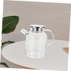 Ciieeo Transparent Glass Water Pitcher Kitchen Juice Pot with Ergonomic