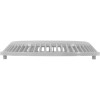 n/a Main Drain Grate, Afras, Anti Vortex, White 7.4 inch