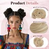 Benehair Messy Bun Hair Scrunchies Curly Hair Buns Hairpiece Synthetic