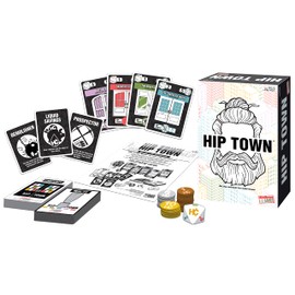 Hip Town, Fun and Fast Paced Game of Trading, Bidding and Building to Create Hippest Neighborhood in HipTown - 2 or More Players Ages 13 & Up