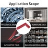 90 Degree Aluminium Alloy Centre Search Tool, Small Mini Carpenter's