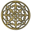 MAI 1Pcs Round Cast Iron Trivet - Round Metal Trivets