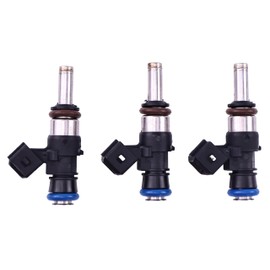 YLQASOON 3Pcs Fuel Injectors 420874845 Compatible with Can-Am Maverick X3, X3 R, X3 Max, X3 Max R Turbo 2017-2022