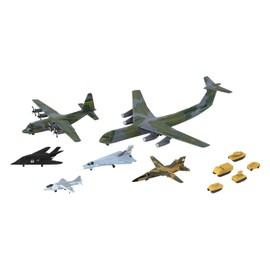 Pit Road 1/700 Skywave Series Dessert Shield 1 Metal OV-1A Mohawk with 2 Machines Plastic Model S6M Molded Color