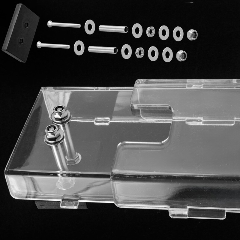 Cooker Knob Switch Cover, Five Adjustable Lengths, Transparent, Child Lock