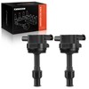 A-Premium Paquete de bocinas de encendido de motor compatibles con