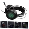 KOMBIUDA RGB Wired Gaming Headset with Mic Comfortable Over Ear