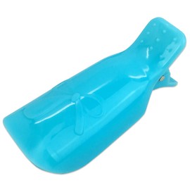 Pana 20 Pieces (Teal) Bow Ribbon Style Reusable Acrylic Nail Soak Treatment UV Gel Polish Remover Clip Cap Manicure Tool