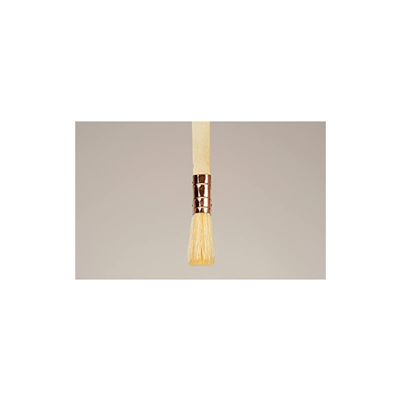 Otsuka Brush Marte Owl Copper Roll Brush for Painting White