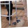 Mipcase 2pcs Walker Ski Glides Slip Feet for Folding Walkers