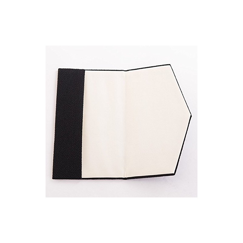 Solid Black Crepe Moss Gold Seal Cloth, For Congratulations &