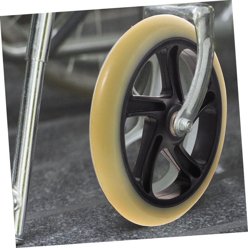 OHPHCALL 2pcs Replacement Scooter Wheels 180mm Mute Wheels for Scooters