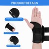 Fefod Wrist Support, Wrist Brace with Support Bar, Right Hand,