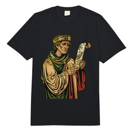 Saint Thomas Becket Holding a Scroll Comfort Colors Adult Heavyweight T-Shirt