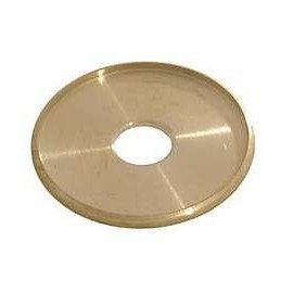 B&P Lamp® 1" Seating Ring, Turned Brass, Unfin., 1/8 IP Slip