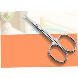 FRCOLOR Stainless Steel Beauty Scissors Set Precision Tip Eyebrow and Eyelash Grooming Kit for Women Multi-Purpose Eyebrow Scissors Ergonomic Handle