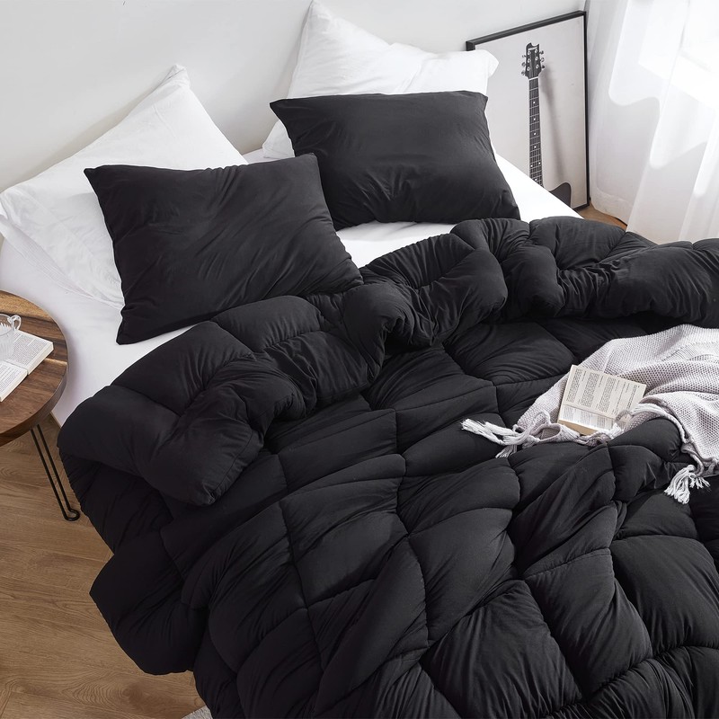 Byourbed Summertime - Coma Inducer® Oversized Full Comforter - Black