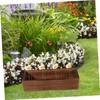 CIYODO Rustic Flower Pot 30cm x 9.5cm Natural Wooden Planter