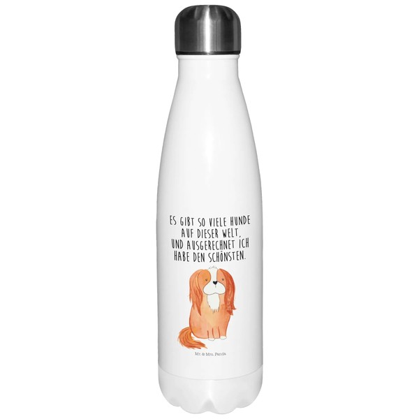 Mr. & Mrs. Panda Cavalier King Charles Spaniel Dog Thermos