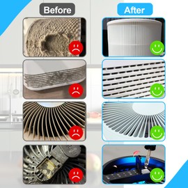 XANGNIER Air Purifier Cleaning Brush Kits,6pcs Air Purifiers for Home/Bedroom Cleaner Tools Accessories