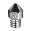 POLISI3D High Temperature Sharp Non-Stick MK8 Plated Copper Nozzle 0.6mm