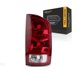 CarLights360: For 2002 03 04 05 2006 Dodge Ram 1500 Tail Light Assembly Passenger Side-CAPA Certified For CH2801147 | 55077348AF