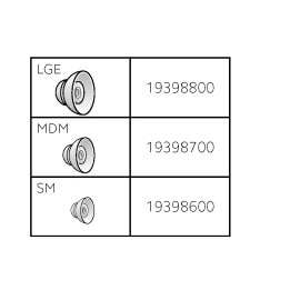 Resound GN ReSound Sure Fit Power Domes Variety Pack Small Medium Large surefit Tips USA